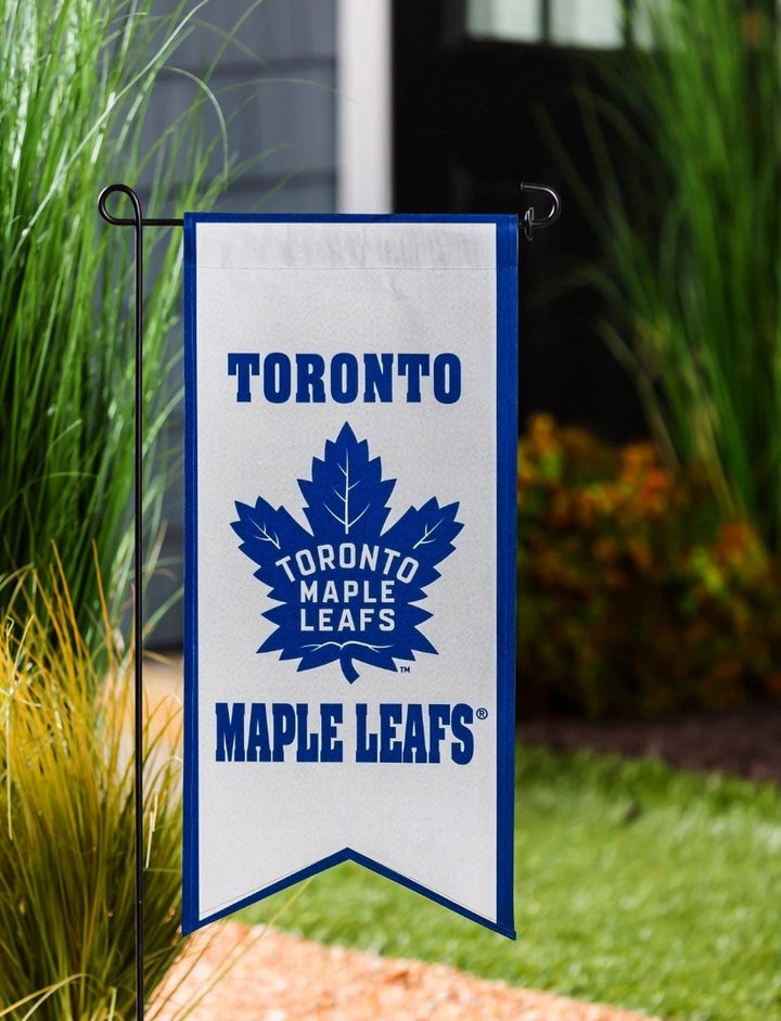 Toronto Maple Leafs 2 Sided Garden Pennant heartlandflags