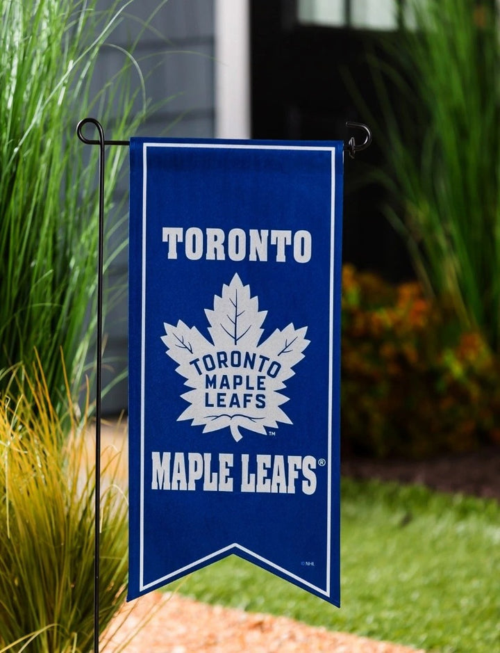 Toronto Maple Leafs 2 Sided Garden Pennant heartlandflags