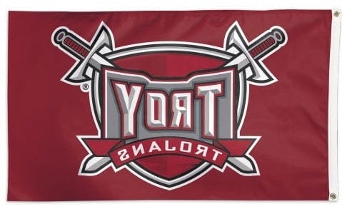 Troy University Flag 3x5 Official Logo heartlandflags