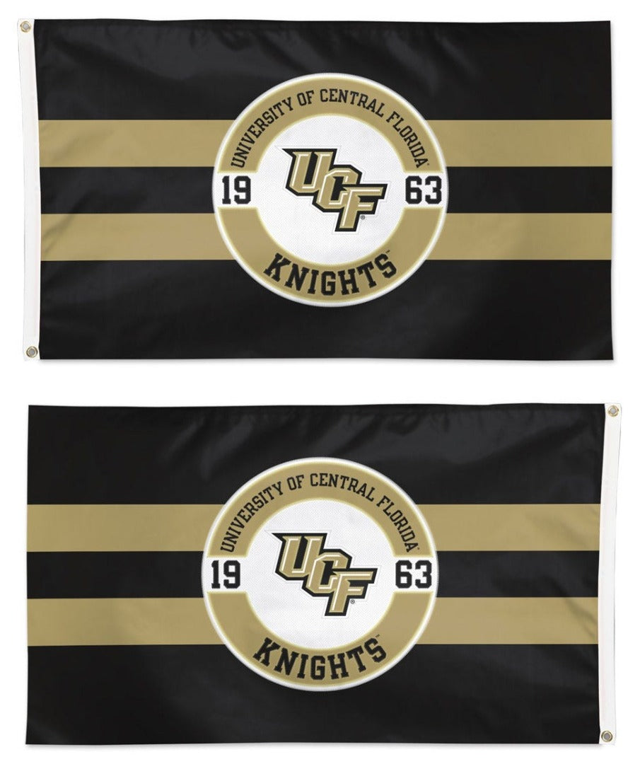 UCF Knights Embroidered Flag 2 Sided heartlandflags