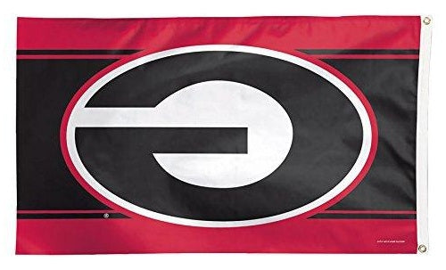 University of Georgia Bulldogs Flag 3x5 Striped heartlandflags