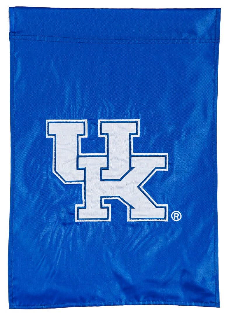 University of Kentucky Garden Flag 2 Sided Applique Logo heartlandflags