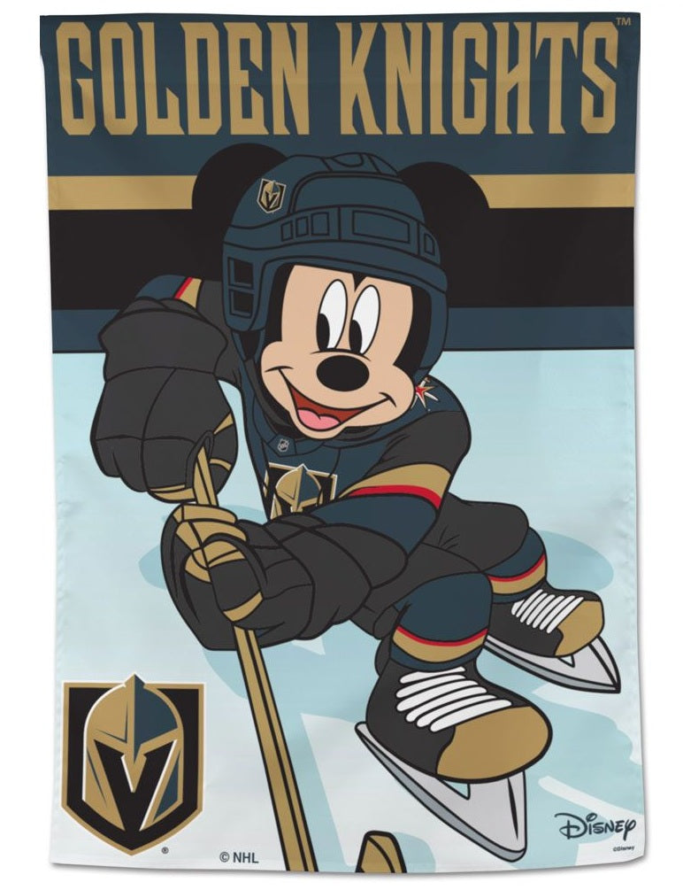 Vegas Golden Knights Flag Mickey Mouse Hockey heartlandflags