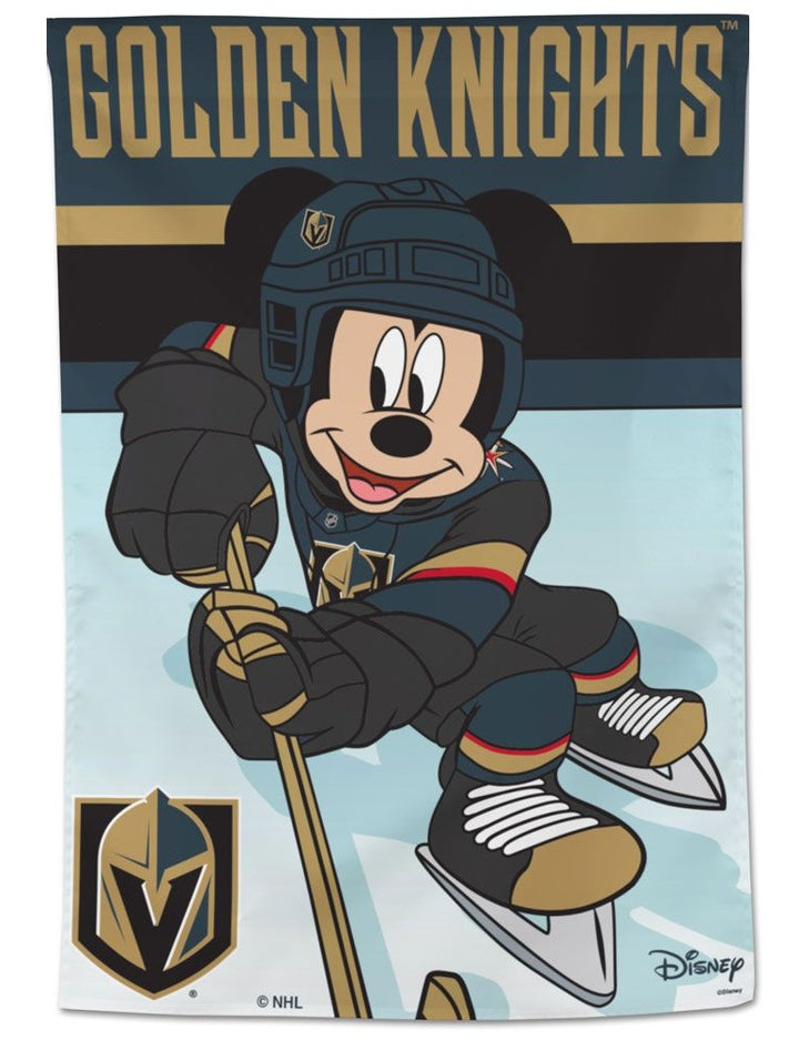 Vegas Golden Knights Flag Mickey Mouse Hockey heartlandflags