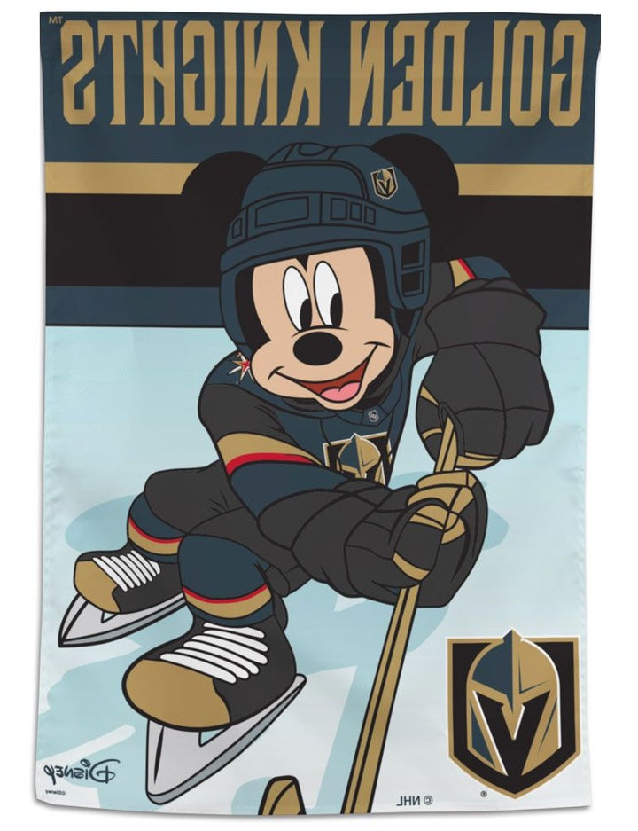 Vegas Golden Knights Flag Mickey Mouse Hockey heartlandflags