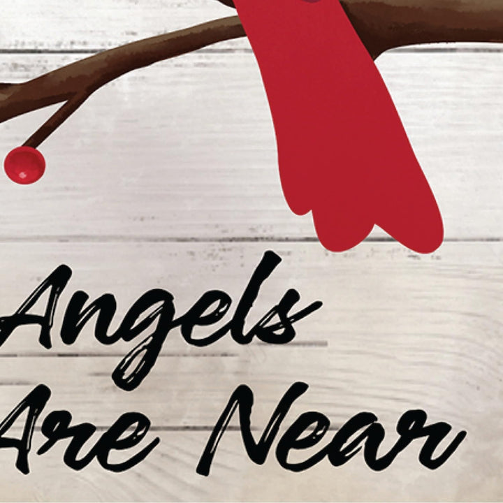When Angels Are Near 2 Sided Garden Flag heartlandflags