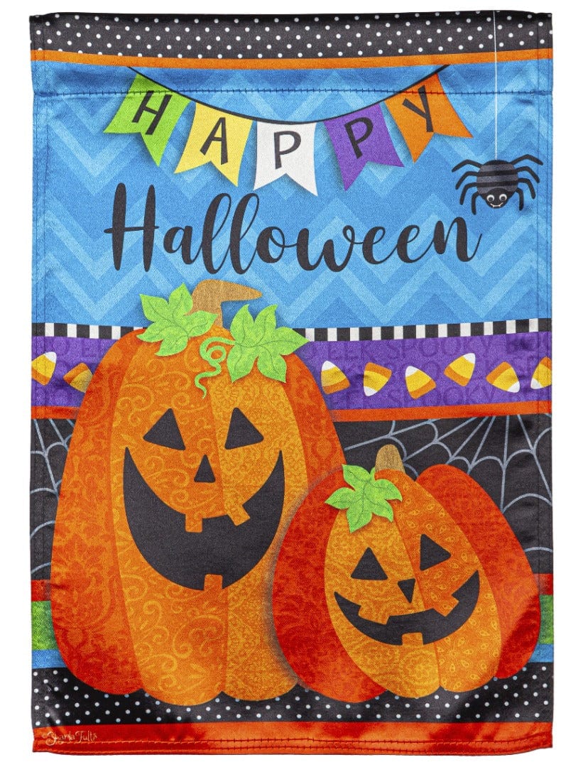 Halloween Greetings Garden Flag 2 Sided 14LU11023 Heartland Flags