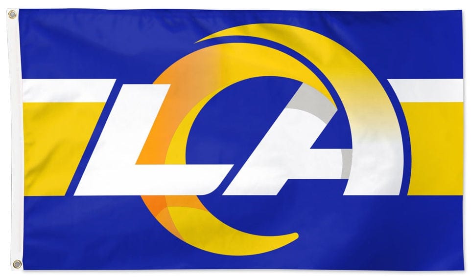 Los Angeles Rams Flag 3x5 Home Stripe 32562321 Heartland Flags