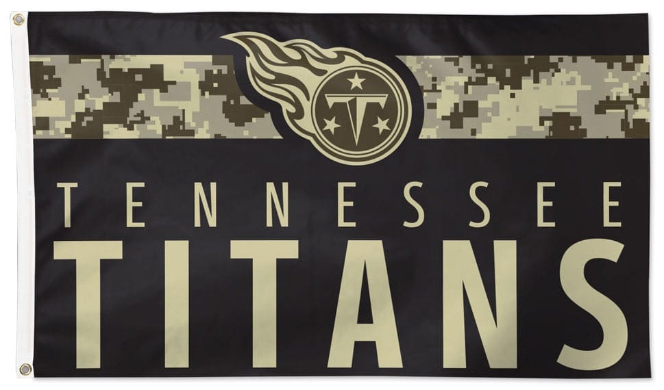 Tennessee Titans Flag 3x5 Digi Camo Military 32960321 Heartland Flags