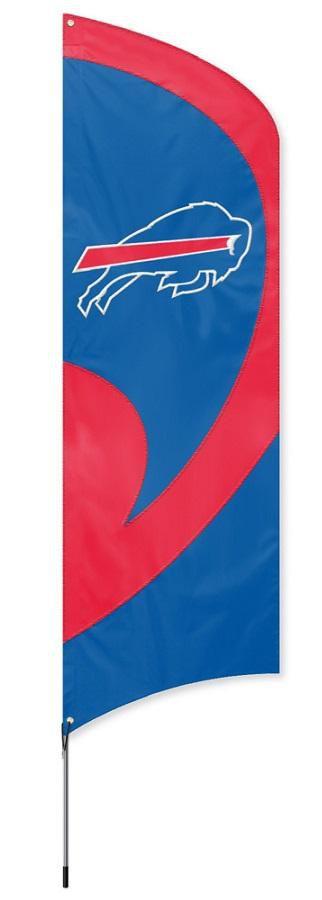 Buffalo Bills Tall Team Feather Flag with Flagpole heartlandflags