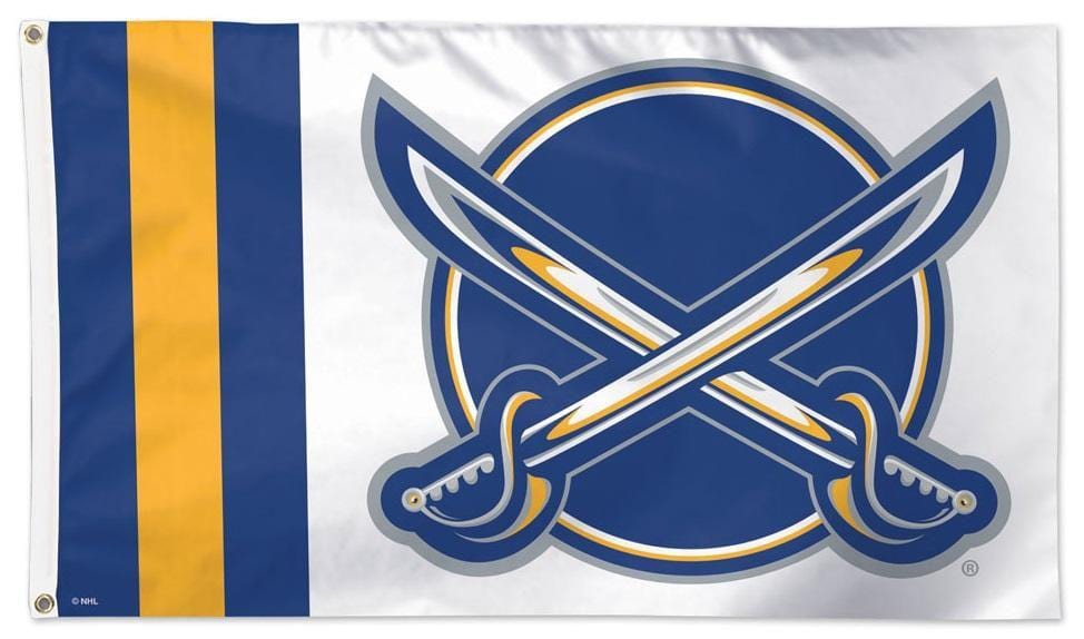 Buffalo Sabres Flag 3x5 Retro Logo heartlandflags