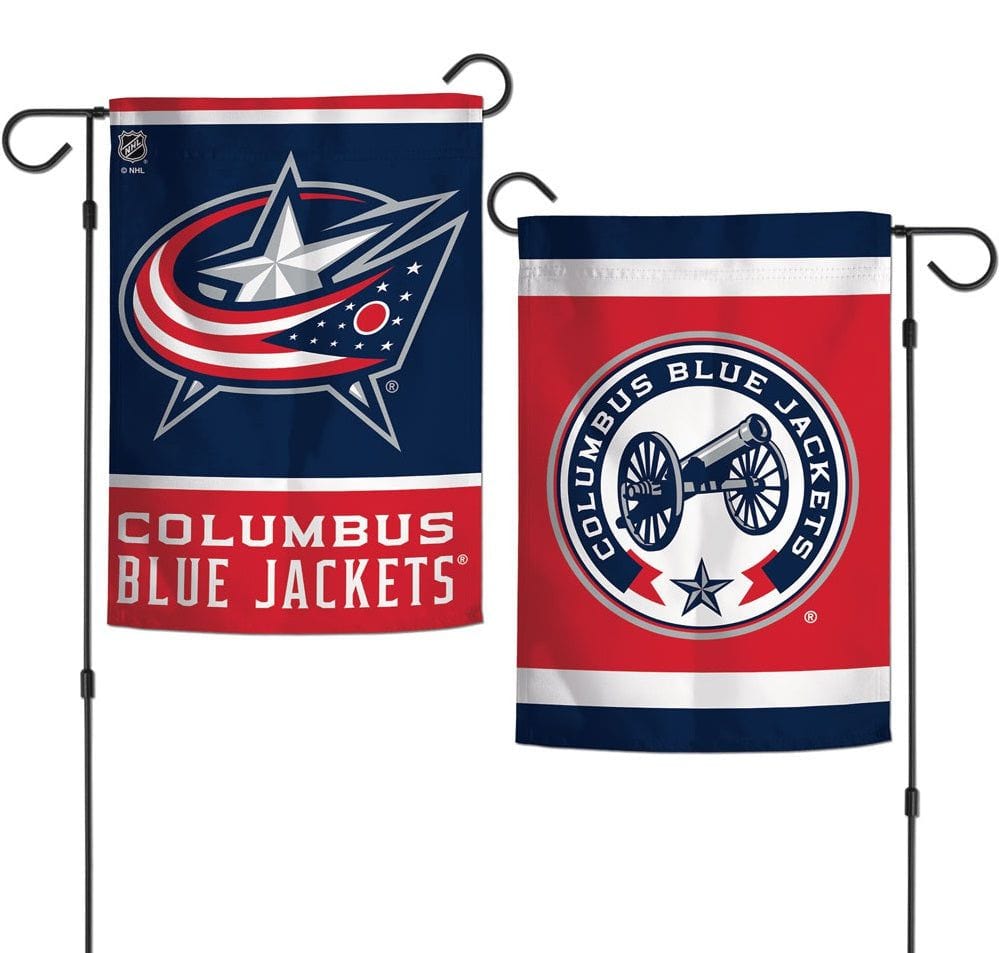 Columbus Blue Jackets Garden Flag 2 Sided heartlandflags