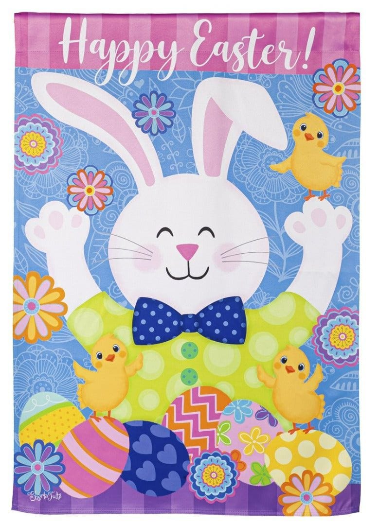 Easter Fun Banner 2 Sided House Flag Decorative heartlandflags