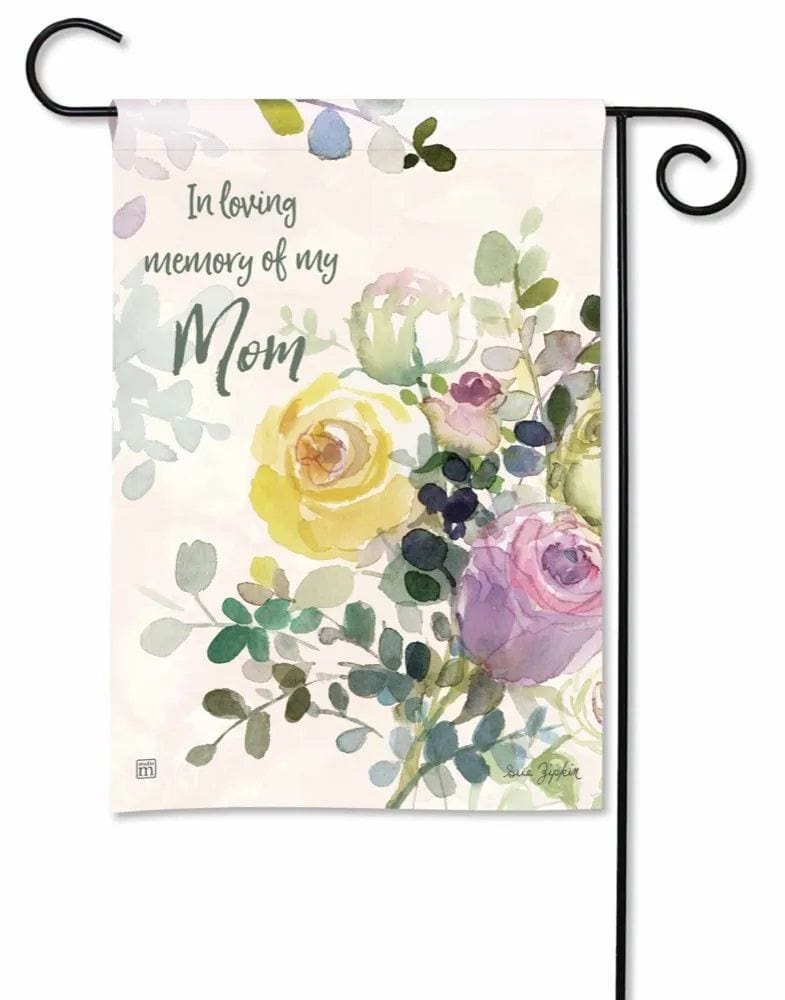 In Memory of Mom Garden Flag Decorative Memorial heartlandflags