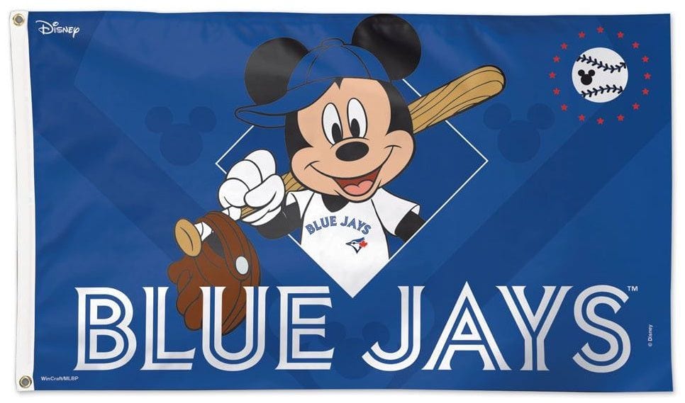 Toronto Blue Jays Flag 3x5 Mickey Mouse Baseball heartlandflags