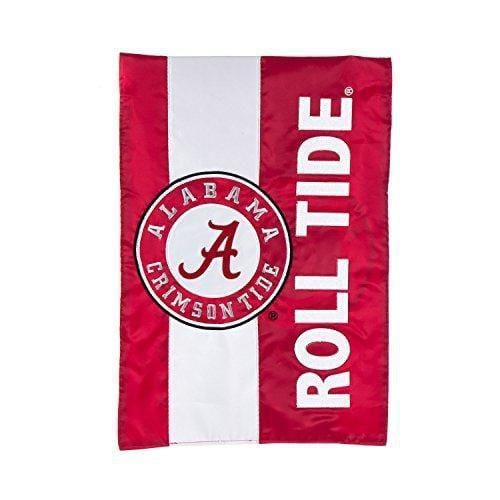 University of Alabama Garden Flag 2 Sided Roll Tide heartlandflags