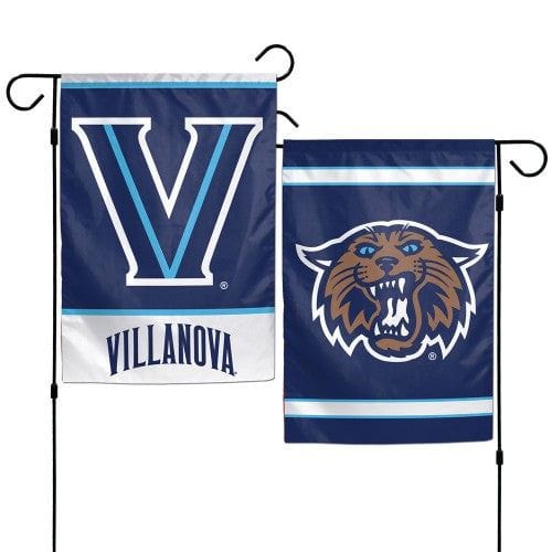 Villanova Wildcats Garden Flag 2 Sided University Double Logo heartlandflags