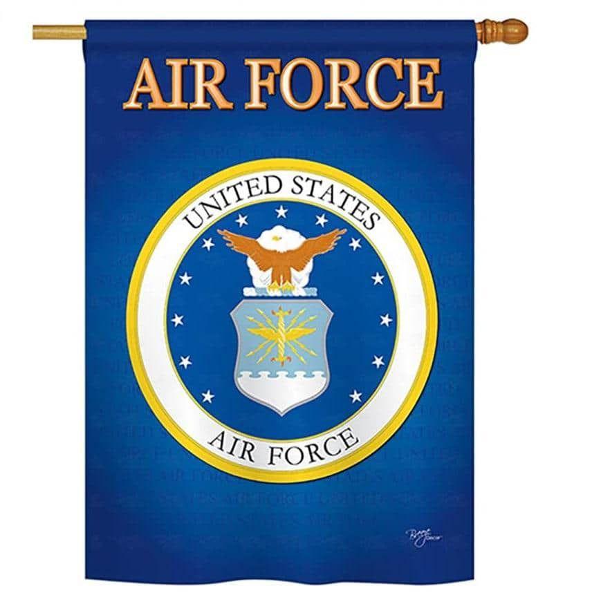 Air Force Flag 2 Sided Vertical House Banner heartlandflags
