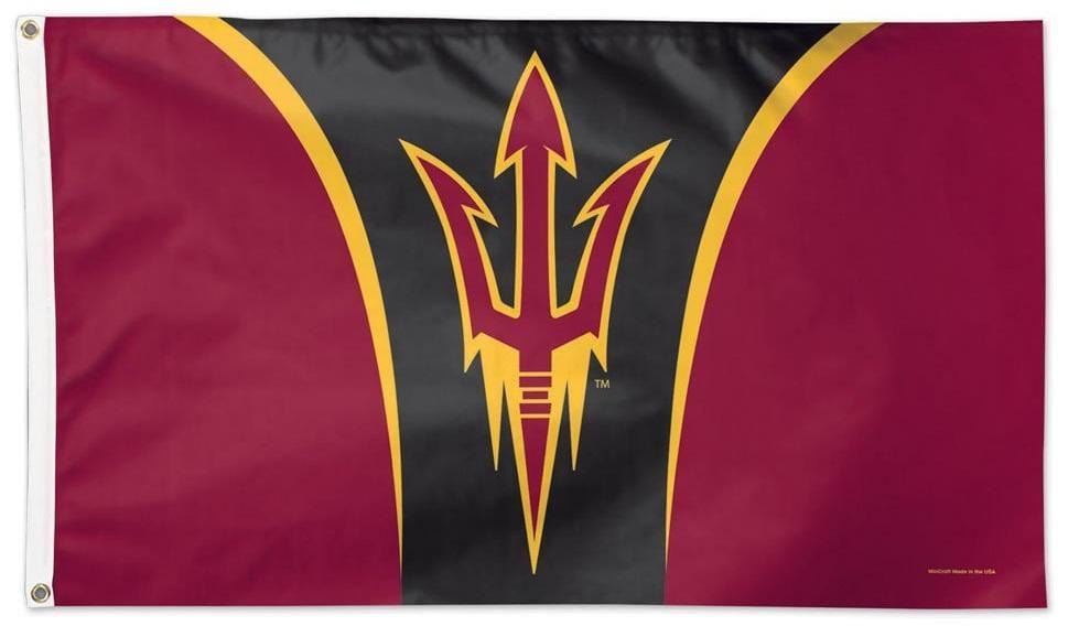 Arizona State University Flag 3x5 Logo heartlandflags