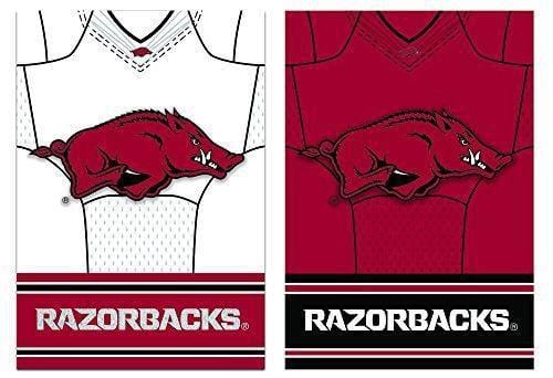 Arkansas Razorbacks Garden Flag 2 Sided Jersey 14S911BLJ Heartland Flags