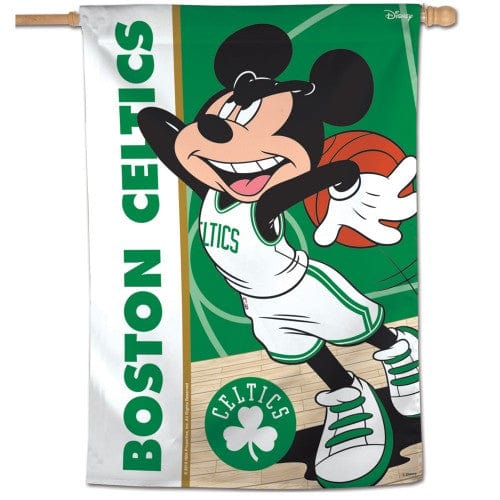 Boston Celtics Flag Mickey Mouse House Banner Disney 19783218 Heartland Flags