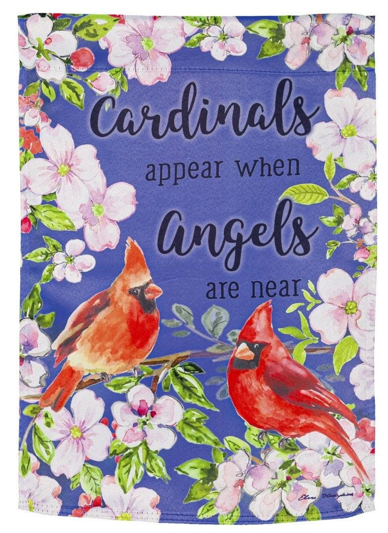 Cardinals Memorial Garden Flag 2 Sided Decorative heartlandflags
