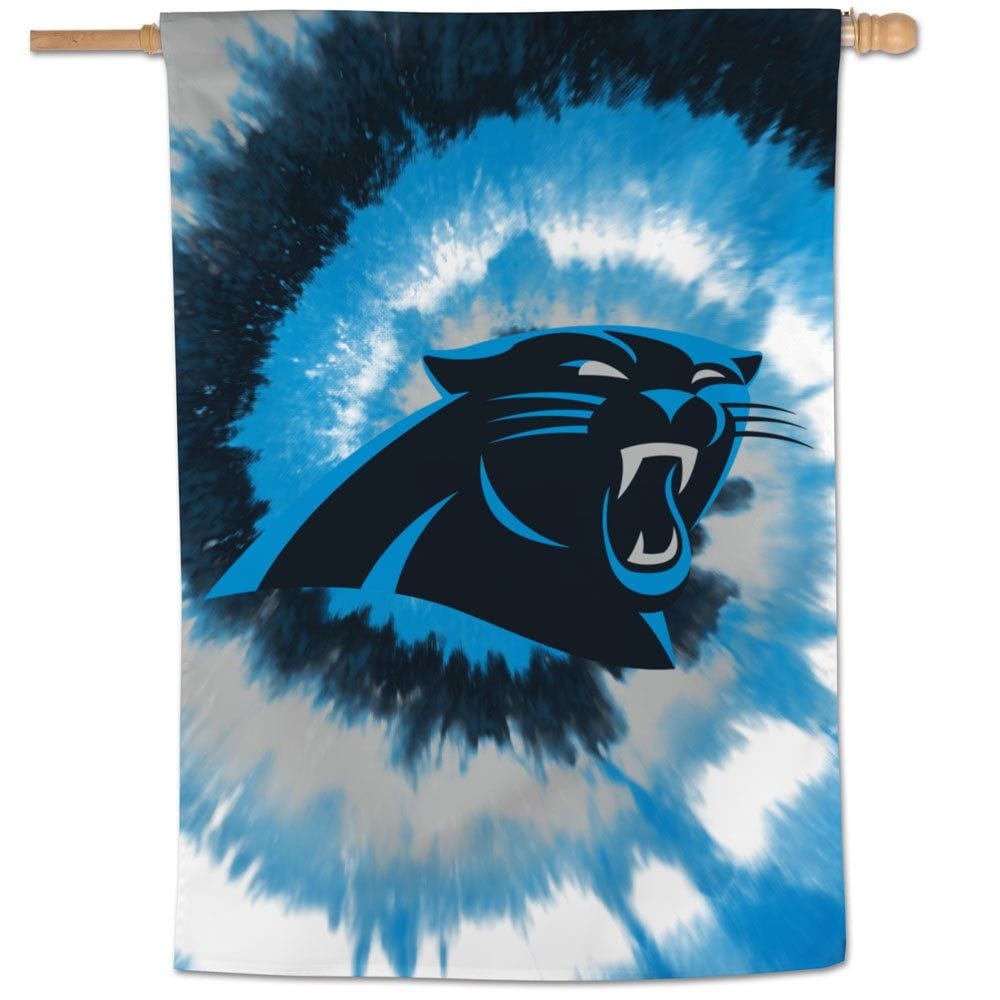 Carolina Panthers Flag Tie Dye Logo heartlandflags
