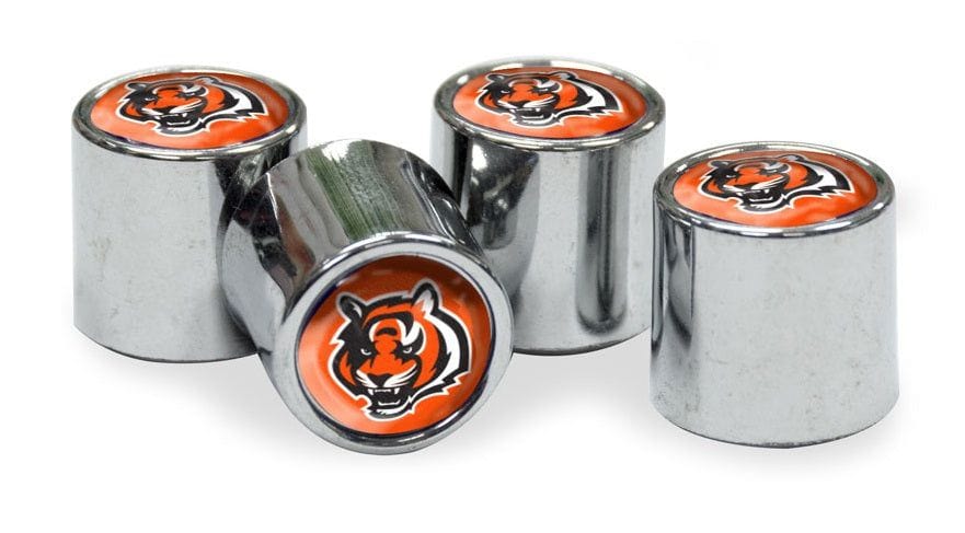 Cincinnati Bengals Tire Valve Stem Caps 4-Pack Football S32199 Heartland Flags