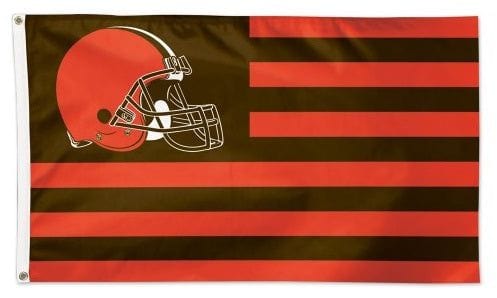 Cleveland Browns Flag 3x5 Americana Stripes 67241117 Heartland Flags