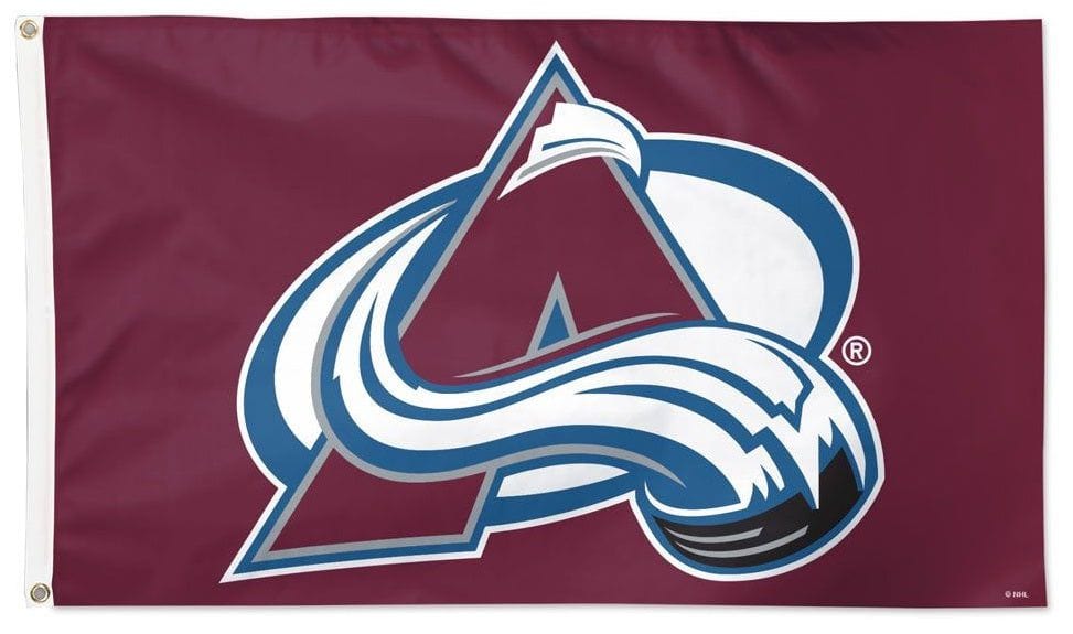 Colorado Avalanche Flag 3x5 Logo Purple heartlandflags