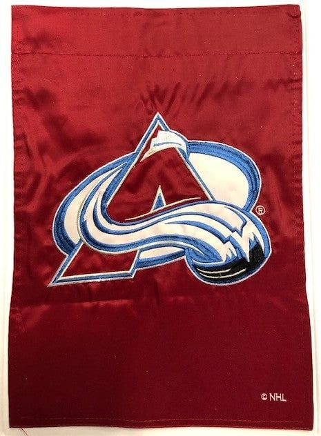 Colorado Avalanche Garden Flag 2 Sided Applique 164356 Heartland Flags