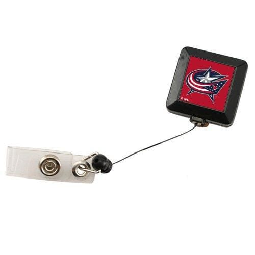 Columbus Blue Jackets Reel Retractable ID Badge Holder 13110071 Heartland Flags