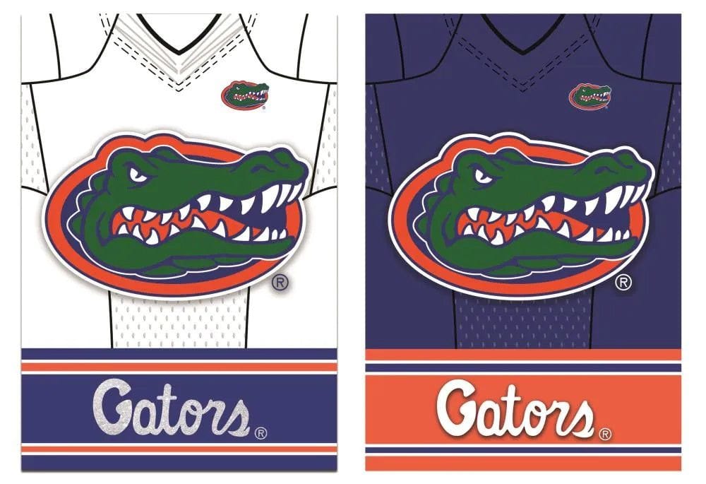 Florida Gators Flag 2 Sided Foil Jersey House Banner 13S939BLJ Heartland Flags