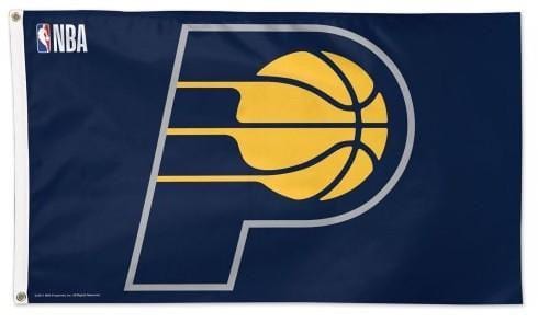 Indiana Pacers Flag 3x5 Flag Navy Logo heartlandflags