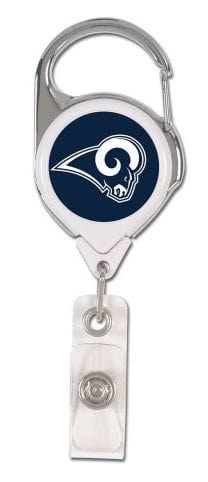 Los Angeles Rams Reel 2 Sided Retractable Badge Holder 47422017 Heartland Flags