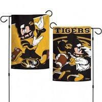 Missouri Tigers Garden Flag 2 Sided Mickey Mouse Football heartlandflags