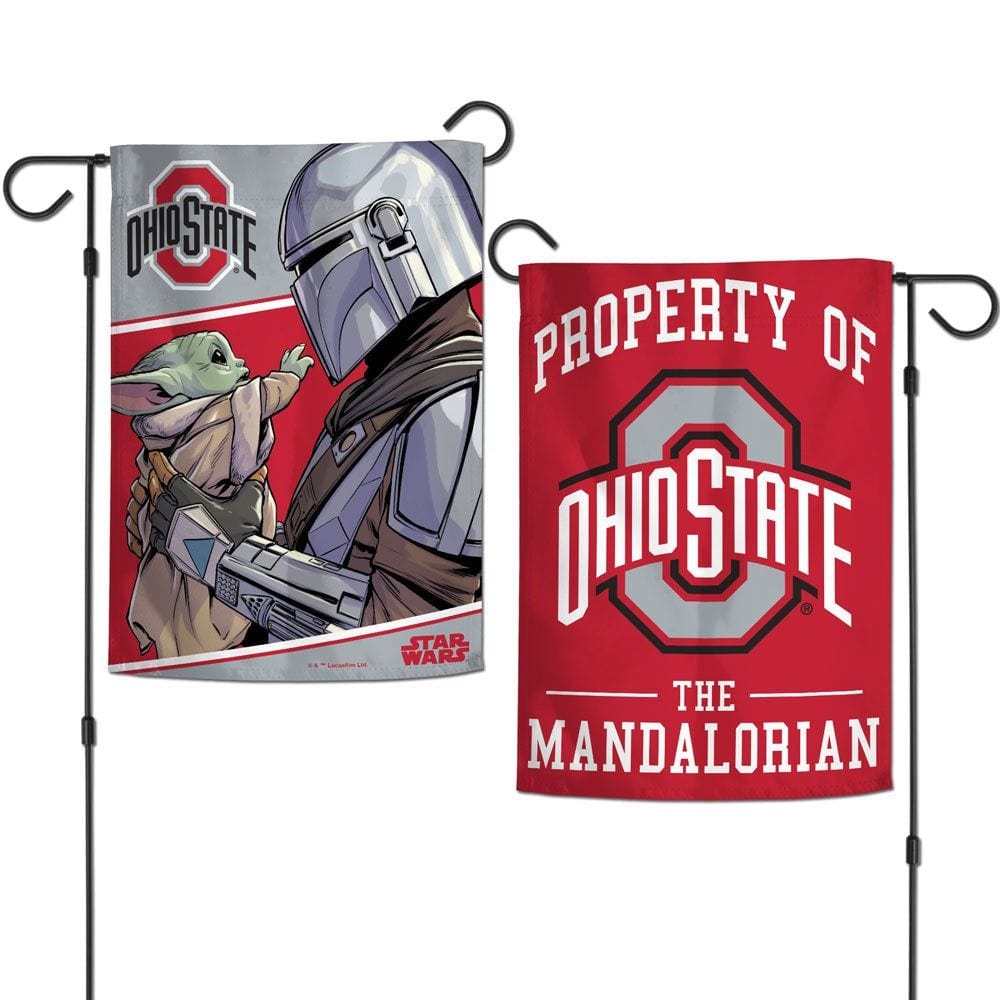 Ohio State Buckeyes Garden Flag 2 Sided The Mandalorian 22158320 Heartland Flags