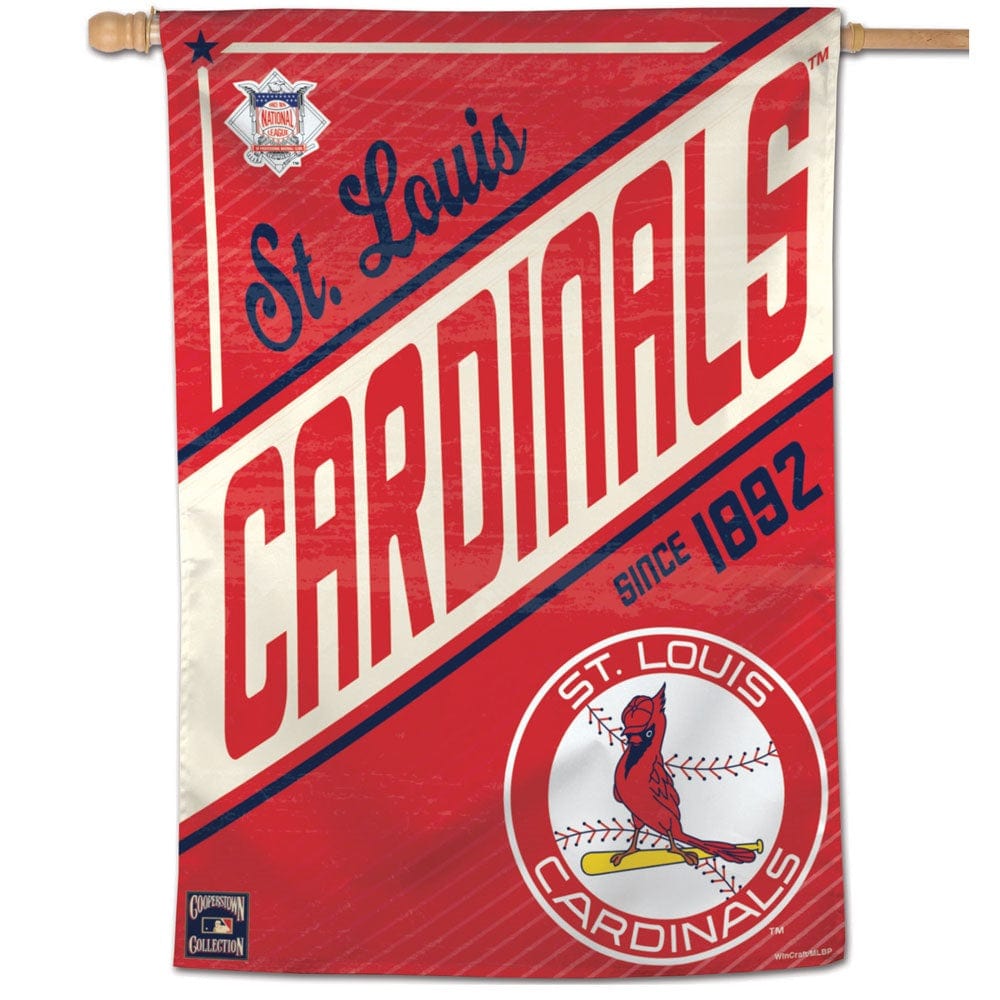 St Louis Cardinals Flag Cooperstown Throwback House Banner 26921019 Heartland Flags