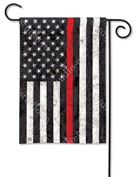 Support The Red Garden Flag First Responders Firefighters heartlandflags