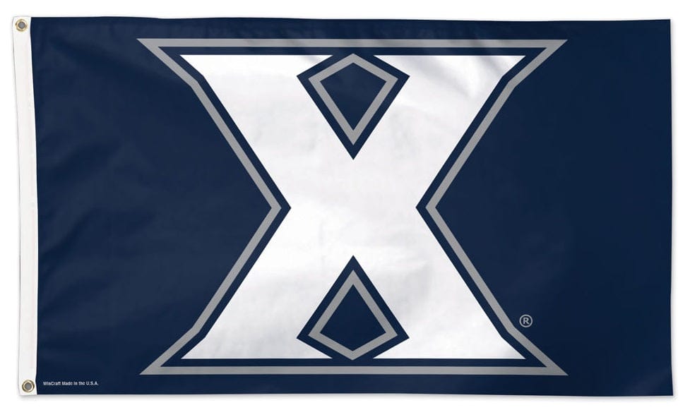 Xavier University Flag 3x5 Logo 02376116 Heartland Flags